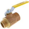 Product Image of 1-1/4" Male x Female Standard Port Threaded Ball Valve (48 Cv)