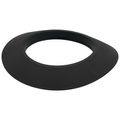 Product Image of 2/4" (60/100) Rubber Wall Plate (Black)
