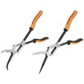 Product Image of 13" Long Reach Needle Nose & Bent Nose Pliers Set (2 Pack)
