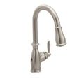 Product Image of Brantford MotionSense Wave SRS Spot Resist Stainless 1 Handle Pulldown Kitchen Faucet, 7185EWSRS