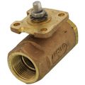 Product Image of 1" FNPT Standard Port Actuator-Ready 2-Piece Bronze Ball Valve w/ Direct Mounting Pad & 250# Steam Trim