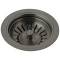 Product Image of Kitchen Sink Flange & Strainer (Black Stainless), 72010-KS