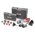 Product Image of 760 FXP Power Drive (11-R) Kit w/ 2x 4Ah FXP Batteries, FXP Charger, 1/2-2" 11-R NPT Die Head Set, Support Arm/Case