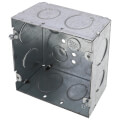 Product Image of 4-11/16" x 2-1/8" Deep Square Box, 3/4" & 1" Knockouts