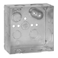 Product Image of 4-11/16" x 2-1/8" Deep Square Box, 3/4" & 1" Eccentric Knockouts