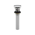 Product Image of Square Push Pop-Up w/ Overflow (Chrome), 72175