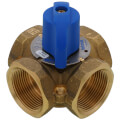 Product Image of 1-1/4" Brass 4-Way Mixing Valve