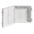 Product Image of 14" Wireless Structured Media Enclosure w/ Vented Hinged Door, Plastic (White)