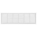 Product Image of 36" x 10" (Wall Opening Size) White Sidewall/Ceiling Return Air Grille (672 Series)