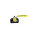 Product Image of 1-1/2" Threaded 2 Piece Carbon Steel Ball Valve SS Latch-Lock Lever, 250#, 73A1472764