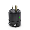 Product Image of Locking Plug, 20A, 125V Power Indication (Black)