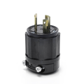 Product Image of Locking Plug, 20A, 125V Industrial Grade (Black)