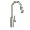 Product Image of Riley Spot Resist Stainless 1 Handle High Arc Pulldown Kitchen Faucet, 7402SRS
