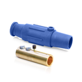 Product Image of 17 Series Plug, Female, 600A Max, 600 Volt, Double Set Screw Termination, 350-500 MCM Cable Range (Blue)