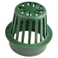 Product Image of 4" Round Atrium Grate (Green)