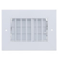 Product Image of 6" x 4" (Wall Opening Size) White Commercial Supply Register (821 Series)
