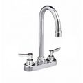 Product Image of Monterrey 4" Centerset Gooseneck Faucet w/ Lever Handles 1.5 gpm/5.7 Lpm (Chrome)