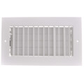 Product Image of 10" x 5" (Wall Opening Size) White Commercial Supply Register (821 Series)