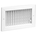 Product Image of 20" x 8" (Wall Opening Size) White Commercial Supply Register (821 Series)
