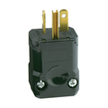 Product Image of 20A, 125V NEMA 5-20P, 2P, 3W, Plug, Straight Blade, Grounding, Python (Black)