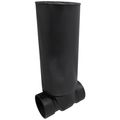 Product Image of 4" ABS Backwater Valve w/ DWV Hub, 16" Access Sleeve, and ABS Lid