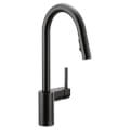 Product Image of Align Single Handle High Arc Pulldown Kitchen Faucet (Matte Black), 7565BL