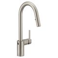 Product Image of Align Spot Resist Stainless 1 Handle Pulldown Kitchen Faucet, Motionsense Wave, 7565EWSRS