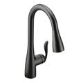 Product Image of Arbor Matte Black 1 Handle Pulldown Kitchen Faucet, 7594BL