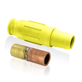 Product Image of 23 Series Plug, Female, 690A Max, 600V Crimp Tube Termination, 500-750 MCM Cable Range (Yellow)