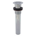 Product Image of 1-1/4" x 6" Semi-Cast Grid Patent Overflow Plug, 17 GA Tailpiece