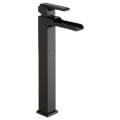 Product Image of Ara Single Handle Vessel Channel Bathroom Faucet (Matte Black), 768LF-BL