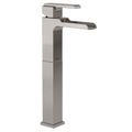 Product Image of Ara 1-Handle Vessel Channel Bathroom Faucet (Stainless), 768LF-SS