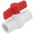 Product Image of 1/2" 770N Economy PVC Ball Valve - Solvent Ends