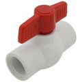 Product Image of 3/4" 770N Economy PVC Ball Valve - Threaded Ends