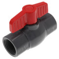 Product Image of 1" 770G SCH 80 Gray PVC Ball Valve (Threaded)