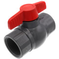 Product Image of 2" 770G SCH 80 Gray PVC Ball Valve (Threaded)