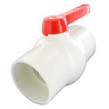 2-1/2" 770N SCH 40 Economy PVC Ball Valve - Threaded Ends