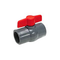 Product Image of 4" 770G SCH 80 PVC Ball Valve w/ Threaded Ends (Gray)