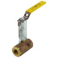 Product Image of 3/8" FNPT Full Port 2-Piece Ball Valve w/ Mounting Pad, Stainless Steel Ball & 2-1/4" Stem