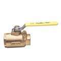 Product Image of 1" FNPT Full Port 2-Piece Ball Valve w/ Mounting Pad, Stainless Steel Ball & 2-1/4" Stem