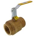 Product Image of 2-1/2" FNPT Full Port 2-Piece Ball Valve w/ Mounting Pad, Stainless Steel Ball & 2-1/4" Stem