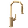 Product Image of Smyth One-handle High Arc Pulldown Kitchen Faucet (Bronzed Gold), 7770BZG
