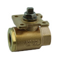 Product Image of 1/2" FNPT Full Port Actuator-Ready 2 Piece Bronze Ball Valve