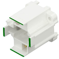 Product Image of G24d-2 Base, 18w 2-pin, 10mm Compact Fluorescent Lampholder, Screw-down (Green) White Body