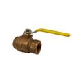 Product Image of 3/4" Threaded Bronze 2 Piece Full Port Ball Valve w/ SS Ball & Stem, 77C14404A