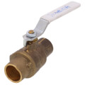 Product Image of 3/4" Solder Full Port 2-Piece Ball Valve (Lead Free)