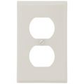 Product Image of 1-Gang Electrical Wall Plate, Duplex Receptacle (Light Almond)