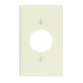 Product Image of 1-Gang Electrical Wall Plate, 1.406 Inch Hole, Device Mount (Light Almond)
