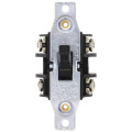 Product Image of 2P, 1-Phase AC Manual Controller Toggle Switch, 30A - Black (600V)