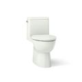 Product Image of Reach One-Piece Compact Elongated Toilet w/ Skirted Trapway, 1.28 Gpf (Dune), K-78080-NY